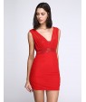 Women's Sexy Deep-v Sequined Bodycon Mini Dress