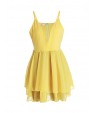 Women's Sexy / Beach Solid A Line / Skater Dress , Strap Mini Cotton / Others